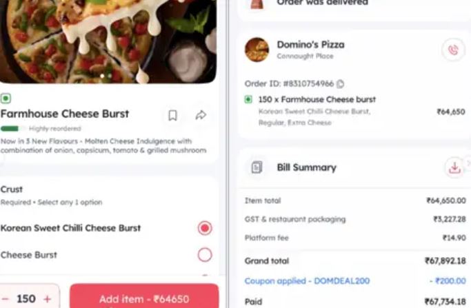 Nagaland Man Orders Pizzas