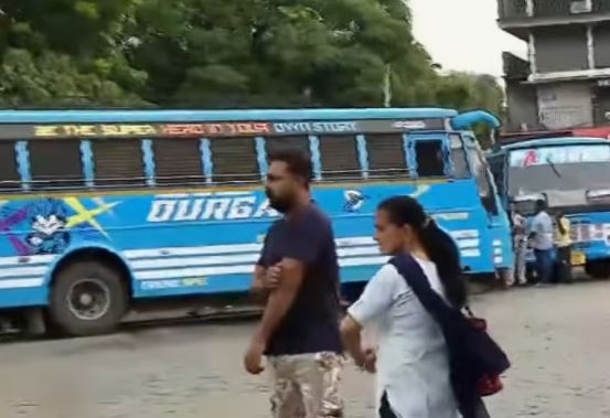 Private Bus Strike in Kasaragod
