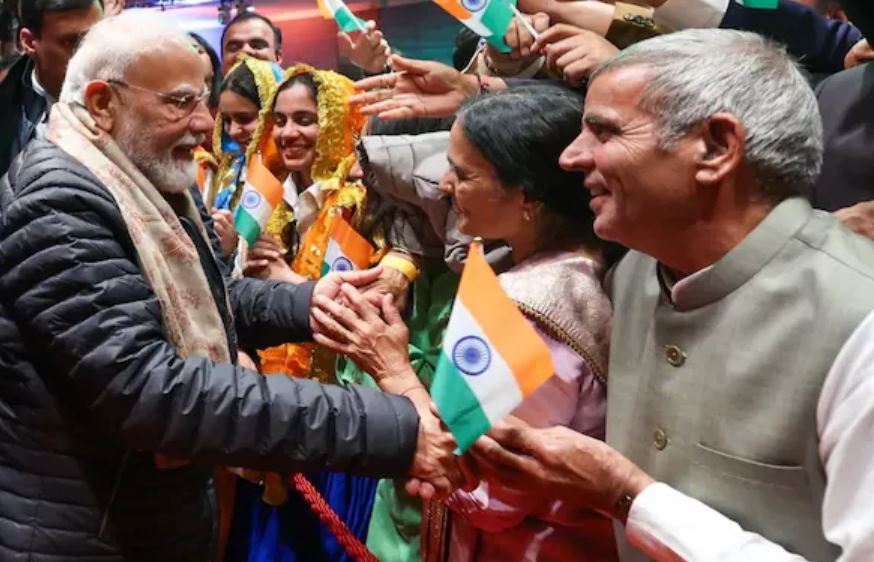 PM Modi Arrives In Melbourne