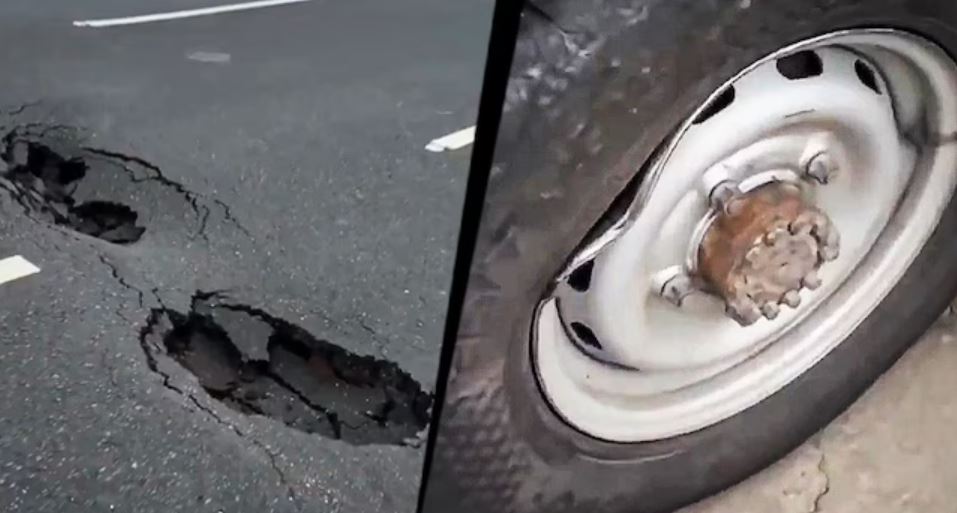 Delhi-Dehradun Expressway potholes
