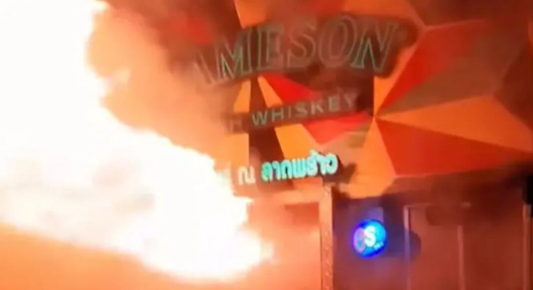 Tragic Fire At Bangkok Pub
