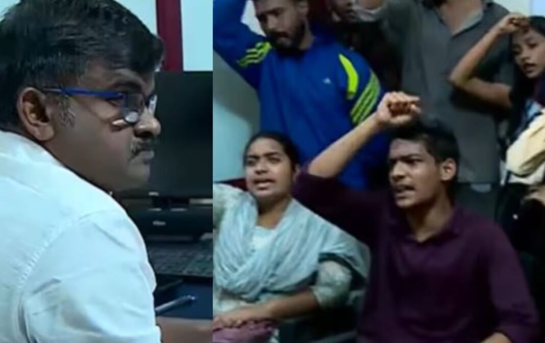 SFI blockades Kalpetta RTO office