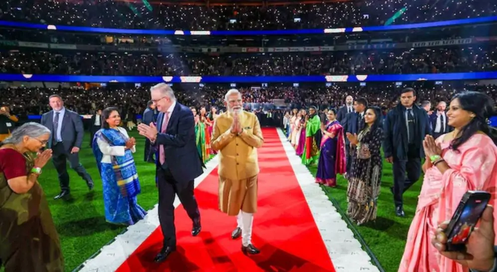 Melbourne Meets Modi crowd controversy