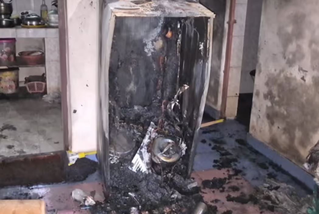 Guruvayur fridge explosion
