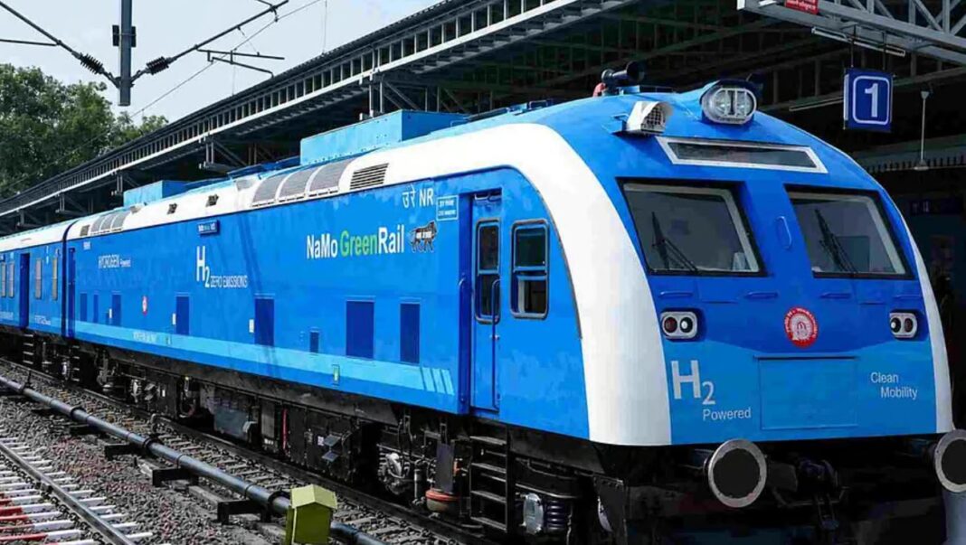  India's First Hydrogen Train