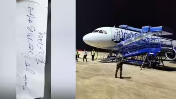Indigo flight bomb hoax