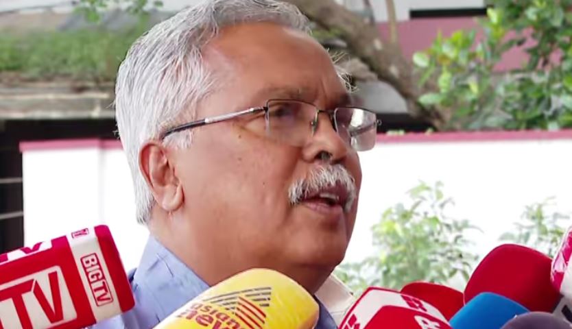 Binoy Viswam Slams ADGP