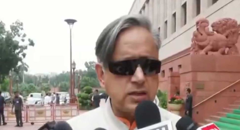 Shashi Tharoor Slams Central Government