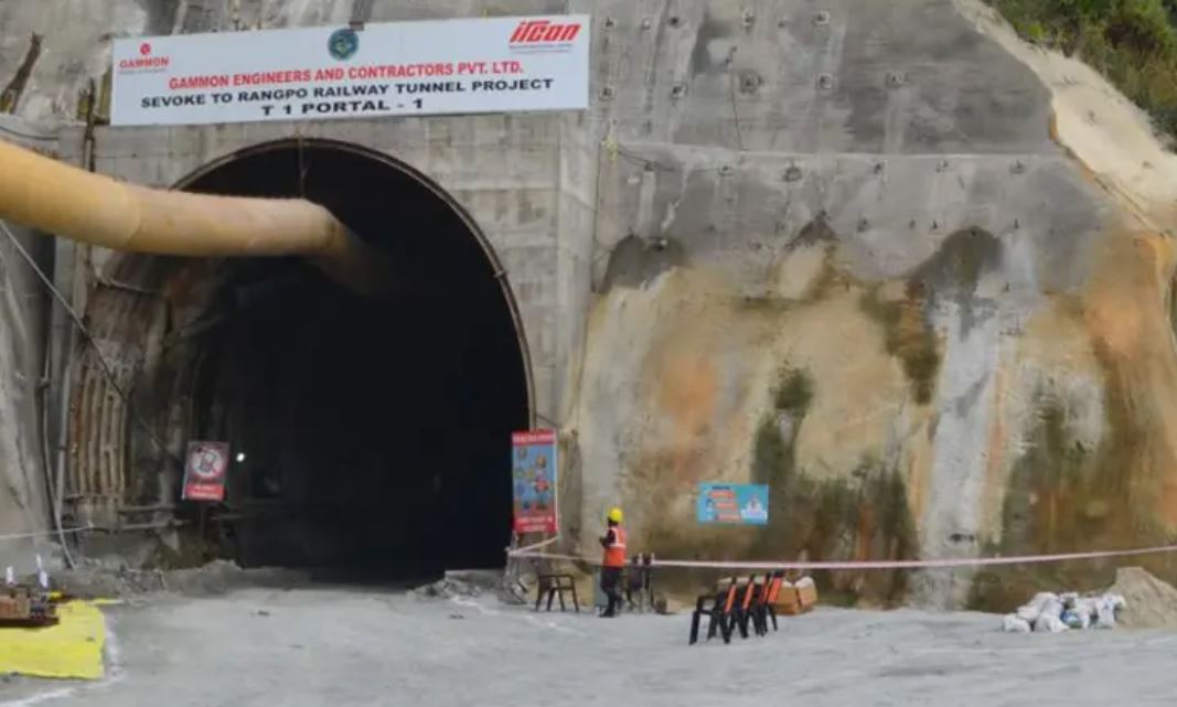 Sikkim tunnel collapse