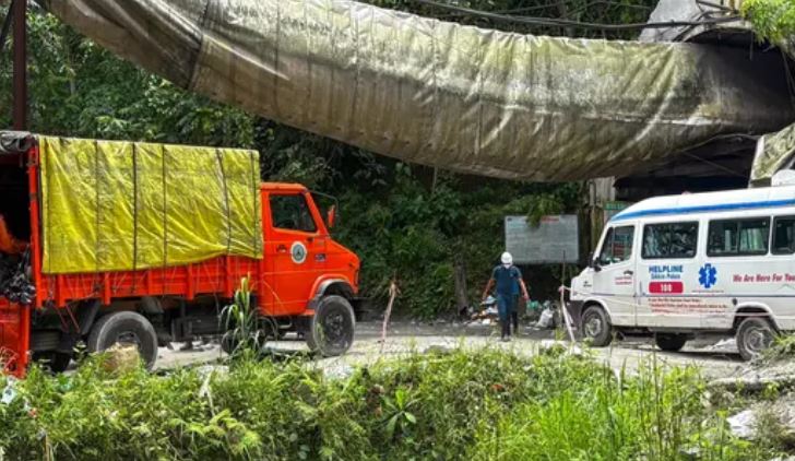 Sikkim Tunnel Collapse