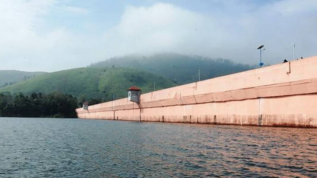 Mullaperiyar dam water level