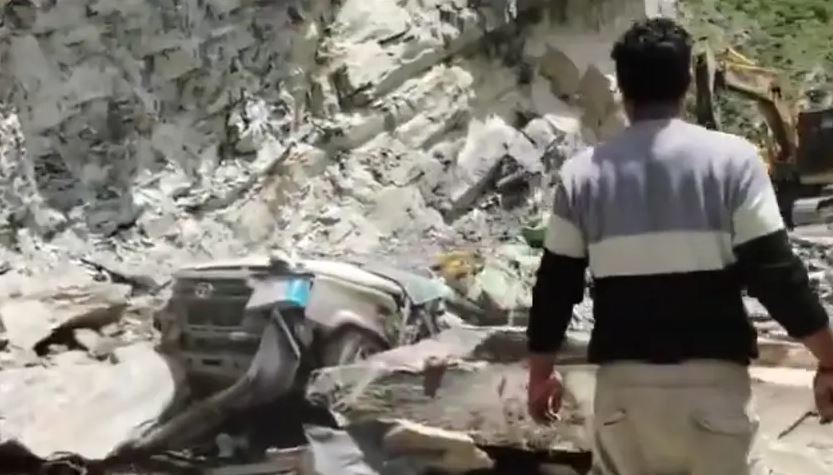 Himachal pradesh landslide accident