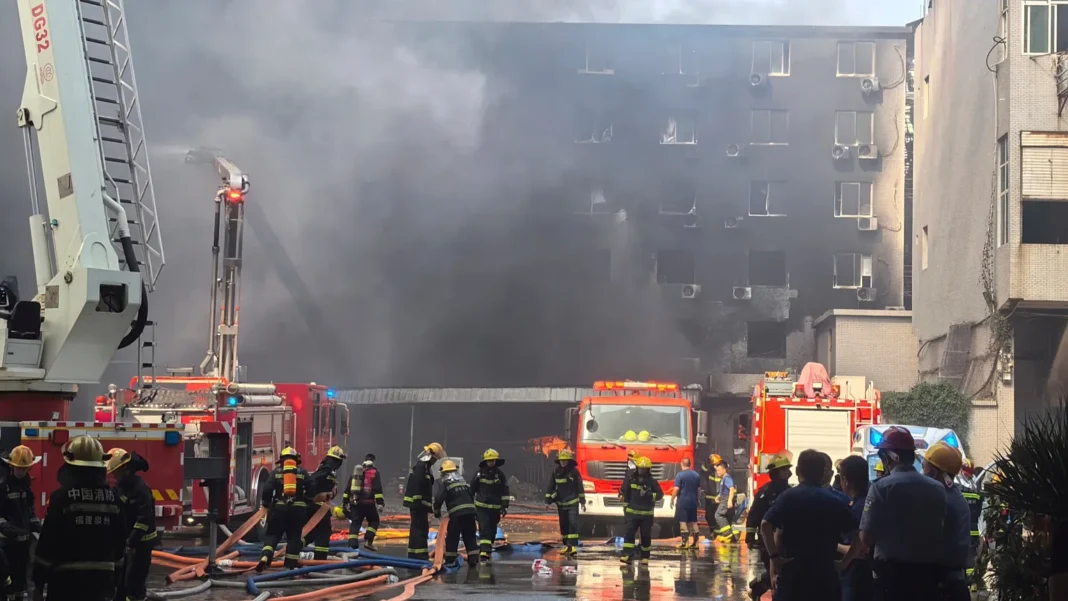China Shoe Factory Fire Accident