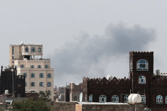 Saudi Coalition Airstrike Sanaa International Airport