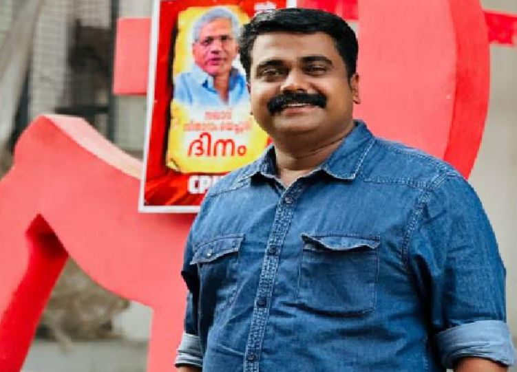 VK Nishad DYFI Vice President