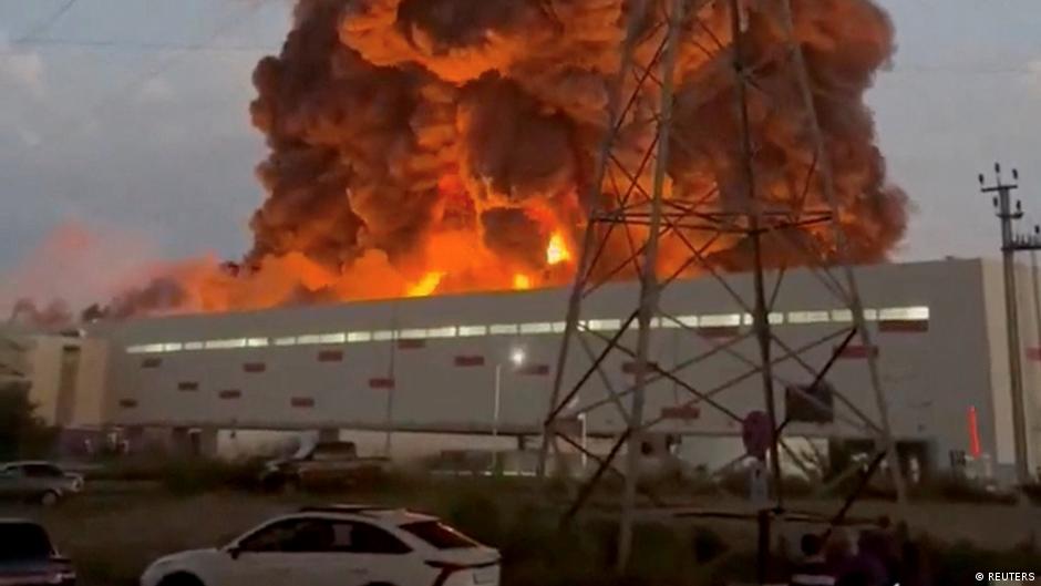 Ukrainian Drone Attacks Shut Wildberries Warehouse