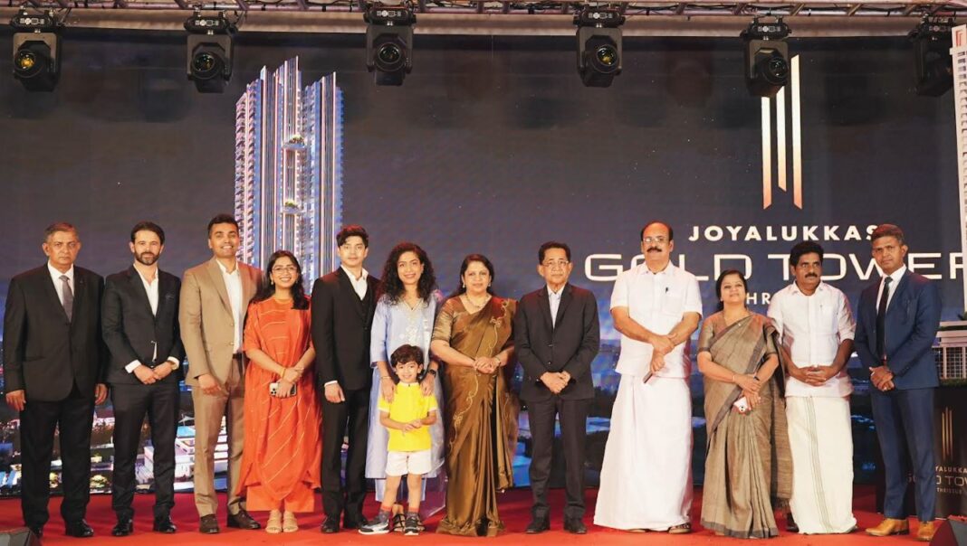 Joyalukkas gold tower thrissur project launch