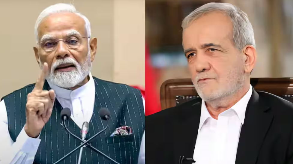 PM Modi Masoud Pezeshkian