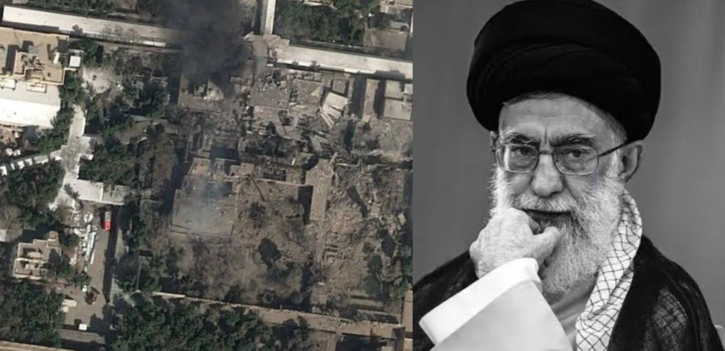 Ali Khamenei Damaged Compound