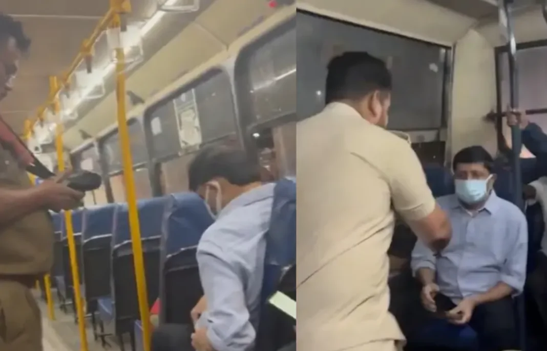 Byrathi Suresh BMTC inspection
