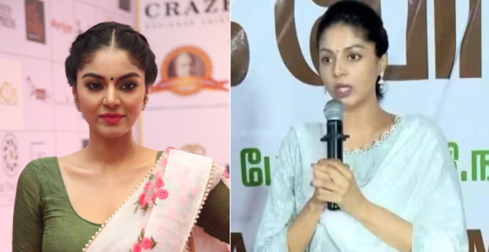 Sanam Shetty Student Protest Chennai