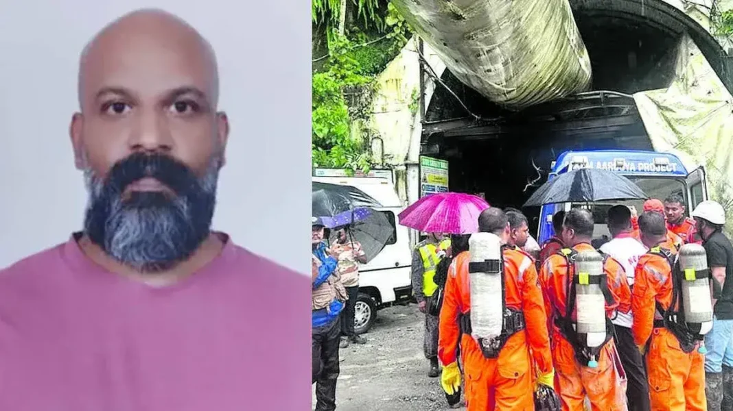 Sikkim tunnel collapse aneesh mohan