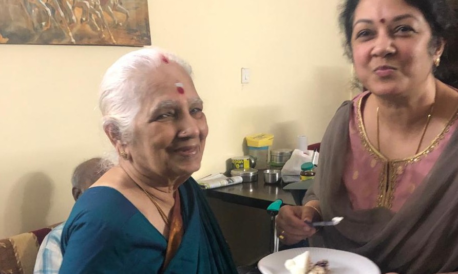 Actress shanthi krishna mother passed away