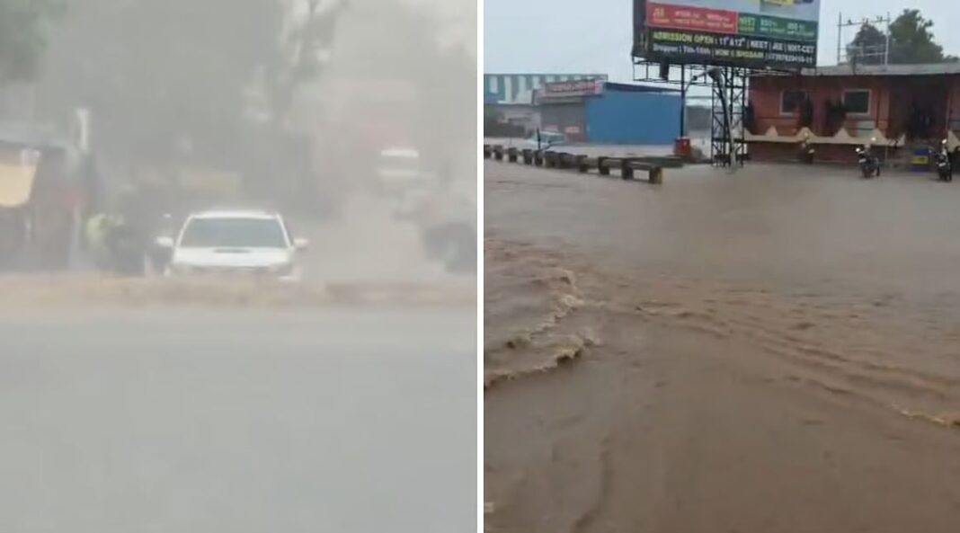 Pune Nashik Highway Flooding Chakan MIDC