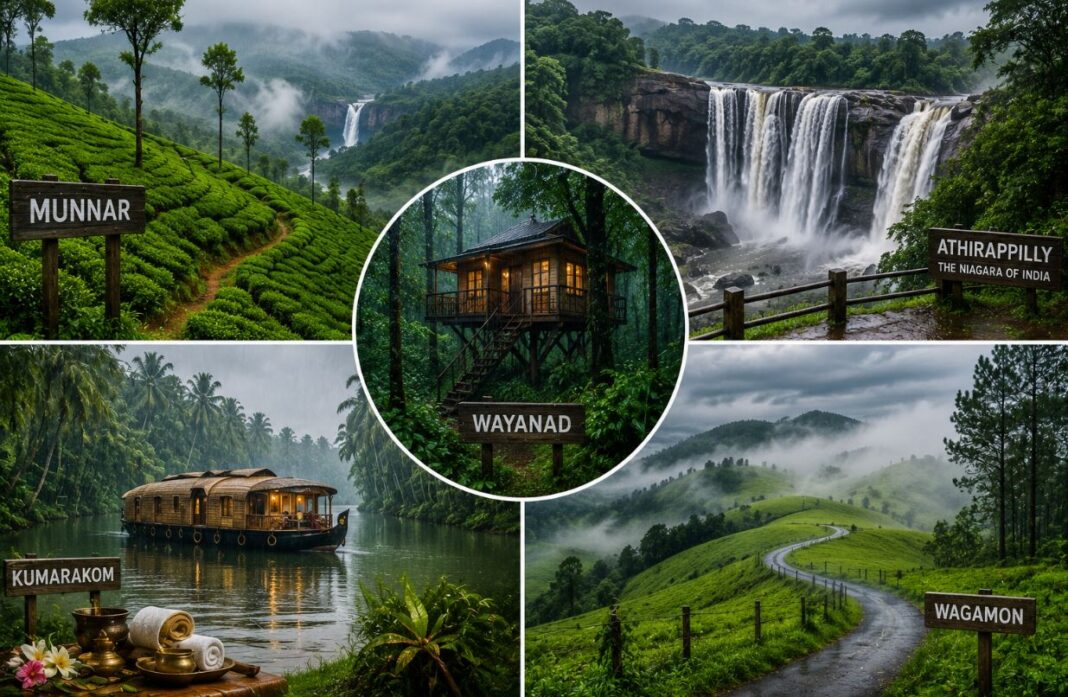 Best Places To Visit In Kerala Monsoon