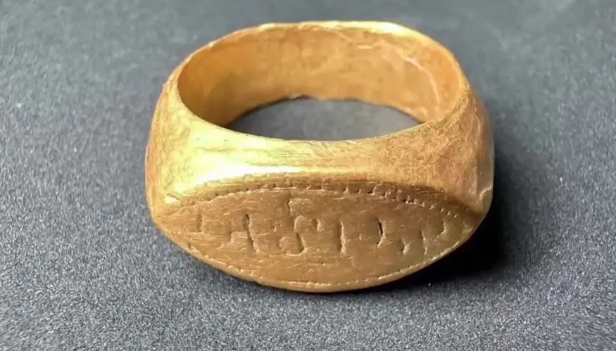 Thailand Gold Rings Inscription Brahmi Script Discovery
