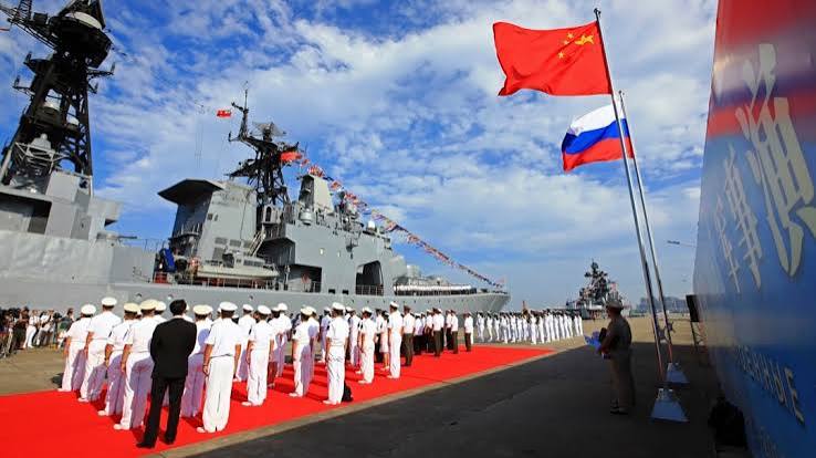 China Russia Naval Drills