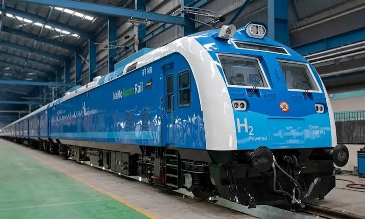 Hydrogen train india