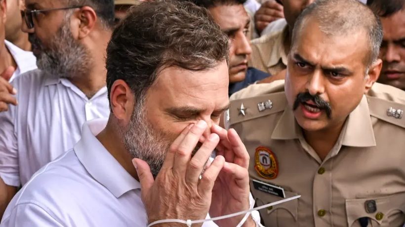 Rahul gandhi arrested delhi