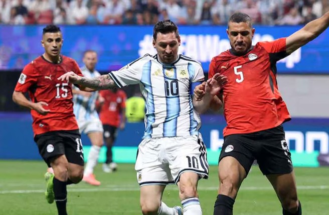 FIFA World Cup Argentina vs Egypt