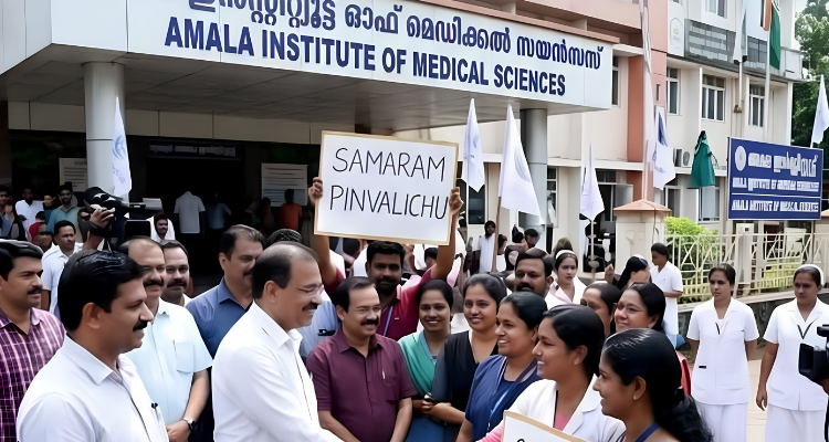 Thrissur Amala Hospital Nurses Strike Called Off